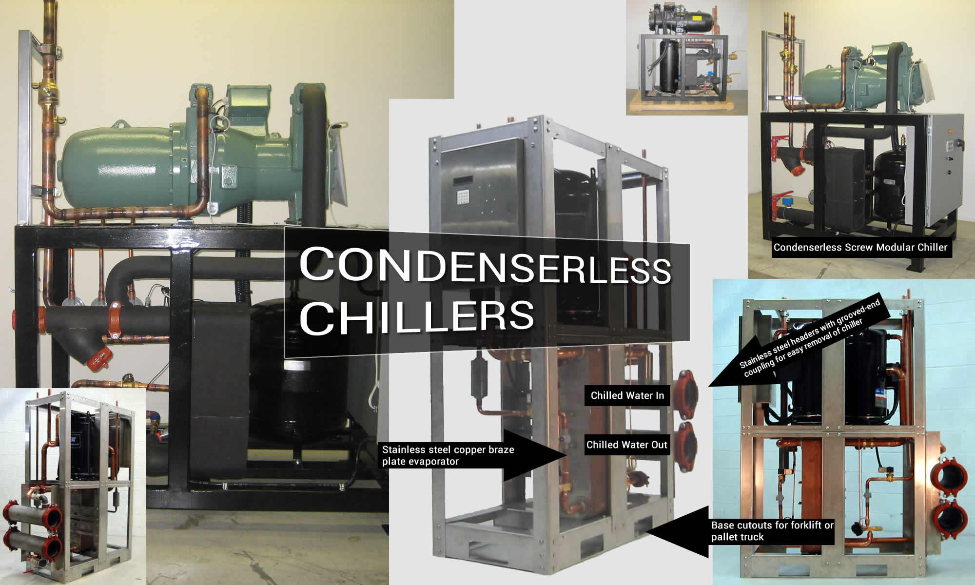 Condenserless Modular Chillers