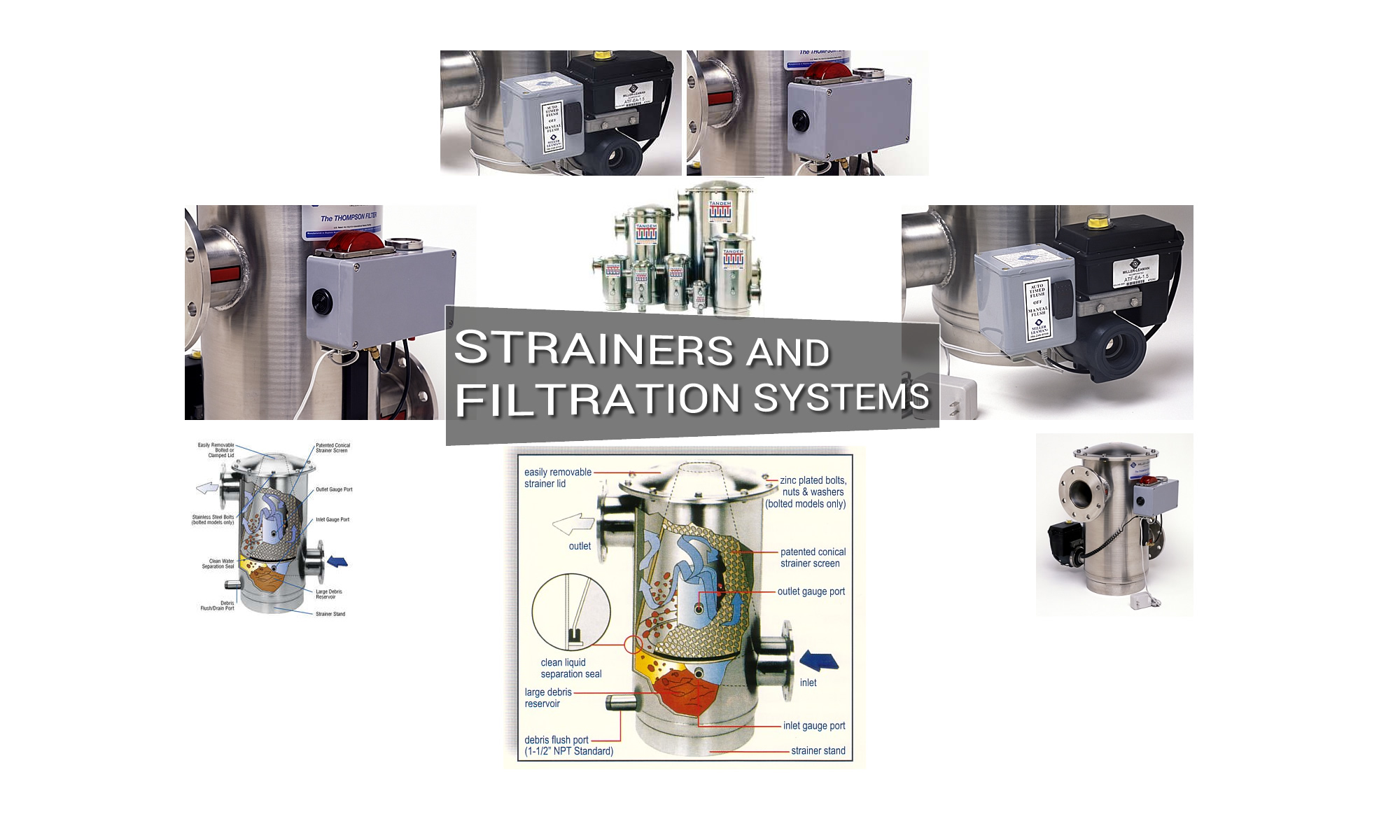 Strainers and Filtration Systems