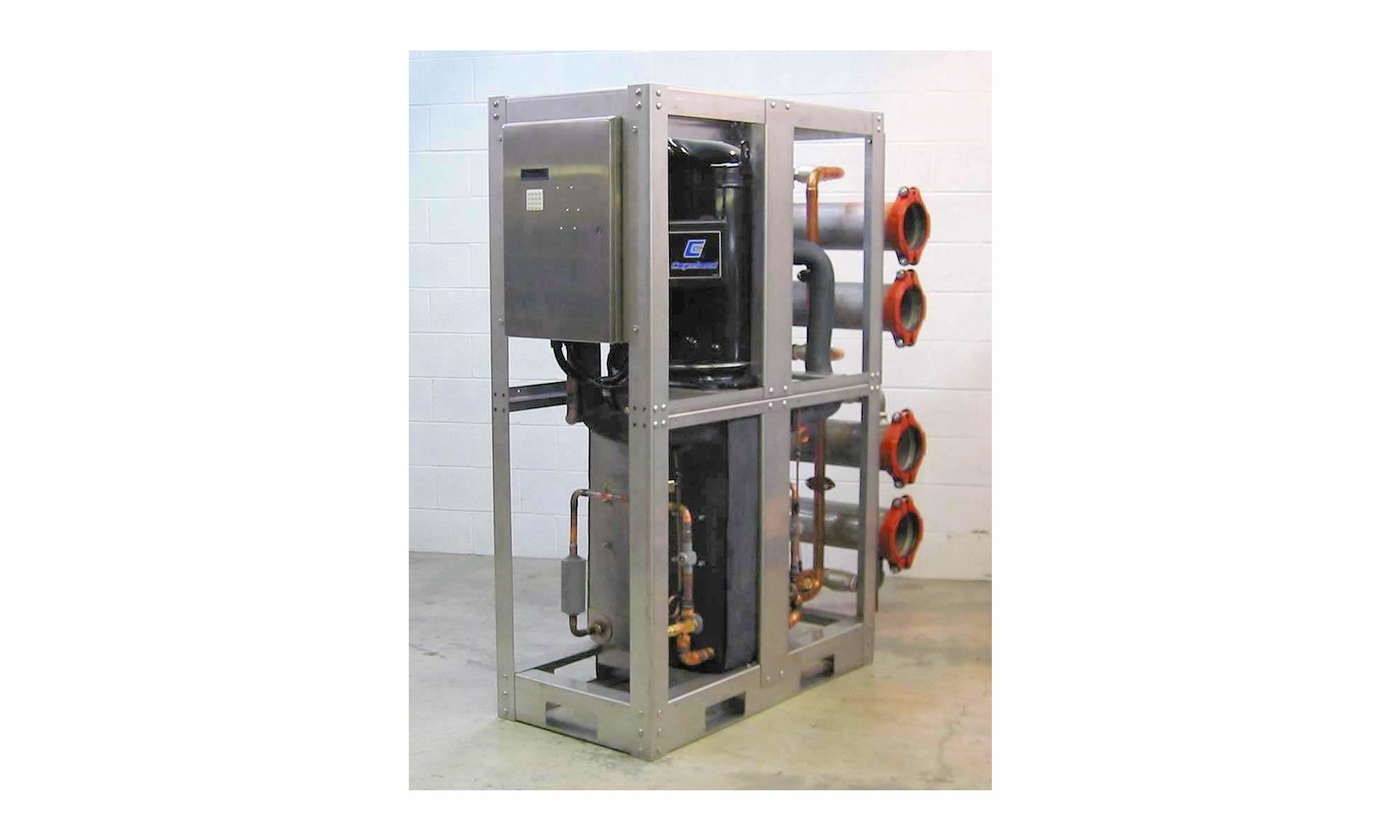 Water Cooled Dual Scroll Compressor Chillers