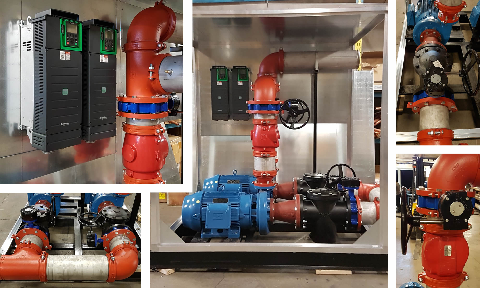 Pump Package For Air Cooled Chiller System